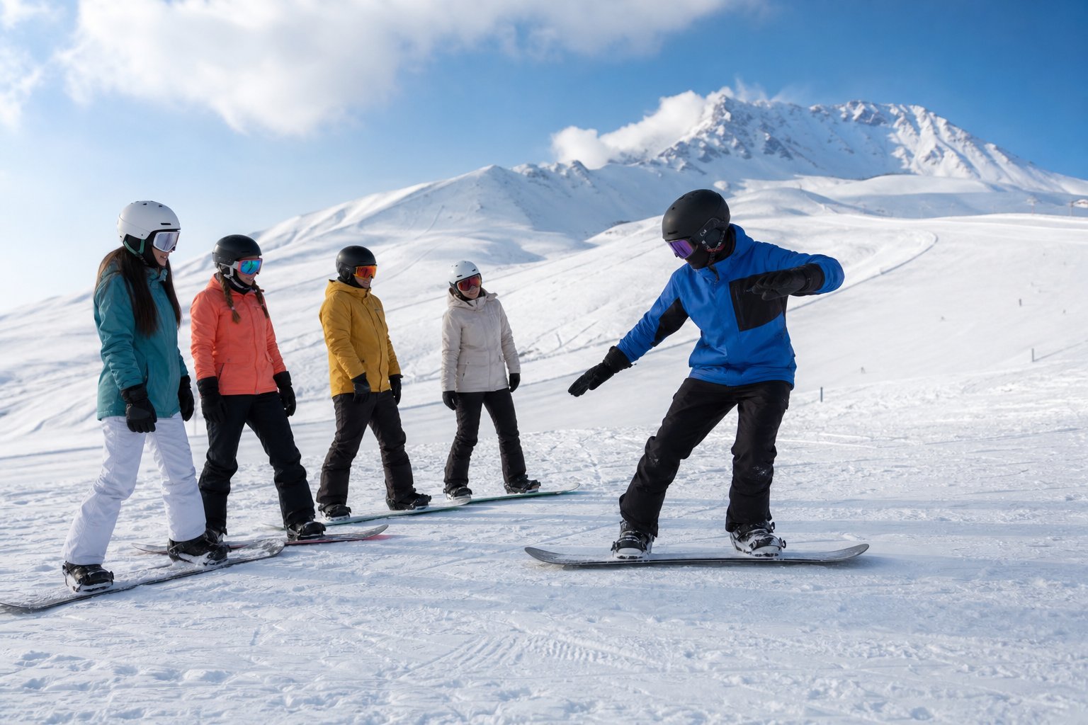 Snowboard dersi